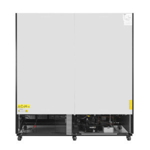 3 durų šaldymo vitrina - 1156 L - teigiama juoda - Polar