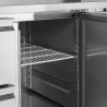 Nerūdijančio plieno šaldomas stalas - 2 durys - GN 1/1- TEFCOLD