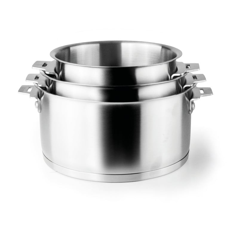Set de 3 Casseroles avec Poignée Combi - Lacor