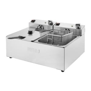 Elektrinė dviguba gruzdintuvė - 2X5L - Buffalo