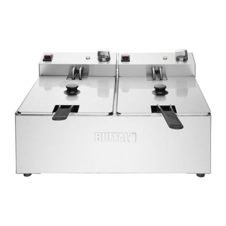 Elektrinė dviguba gruzdintuvė - 2X5L - Buffalo