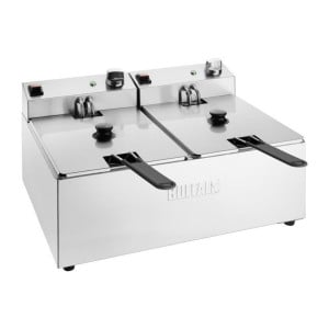 Elektrinė dviguba gruzdintuvė - 2X5L - Buffalo