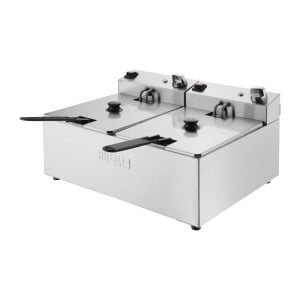 Elektrinė dviguba gruzdintuvė - 2X5L - Buffalo