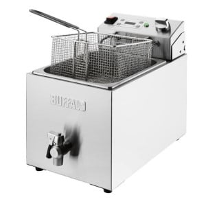 Elektrinė gruzdintuvė su laikmačiu - 1 x 8L - Buffalo