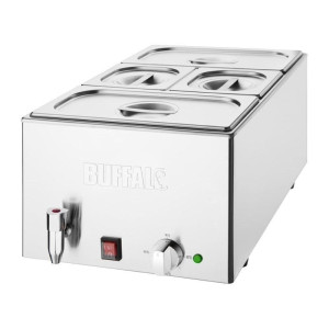 Bain-Marie su išleidimo čiaupu ir GN indais