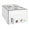 Bain-Marie su išleidimo čiaupu ir GN indais