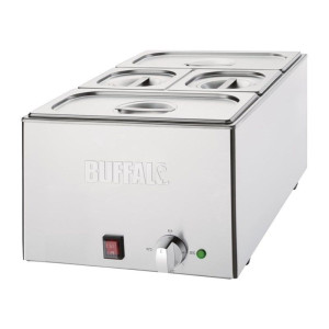 Bain-Marie Su Indais - 2 x GN 1/3 ir 2 x GN 1/6 - Buffalo