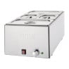 Bain-Marie With Pans - 2 x GN 1/3 and 2 x GN 1/6 - Buffalo