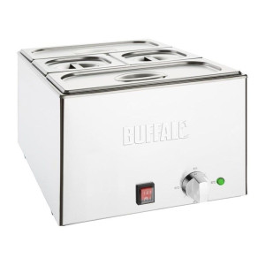 Bain-Marie Su Indais - 2 x GN 1/3 ir 2 x GN 1/6 - Buffalo