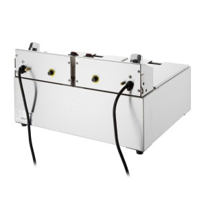 Dviguba elektrinė gruzdintuvė su laikmačiu - 2 x 5 L - Buffalo