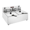 Dviguba elektrinė gruzdintuvė su laikmačiu - 2 x 5 L - Buffalo