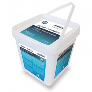 Tablette de Détergent et Liquide de Rinçage Clean Duo - 4 Lots de 50 - Mychef