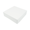 Boîte Pâtissière en Carton Blanc - 29 x 29 cm - Lot de 50 - FourniResto