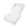 Boîte Pâtissière en Carton Blanc - 29 x 29 cm - Lot de 50 - FourniResto