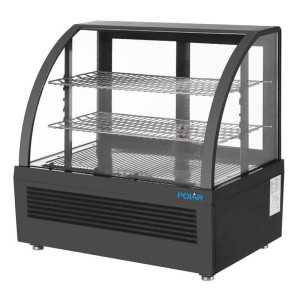 Vitrina šaldytuvas juoda - 100 L - Polar