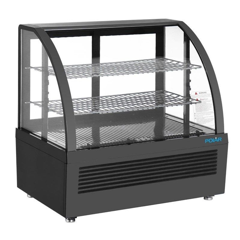 Vitrina šaldytuvas juoda - 100 L - Polar