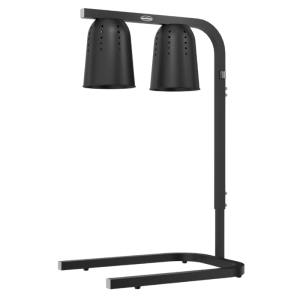 Juoda dviguba šildymo lempa - 500 W