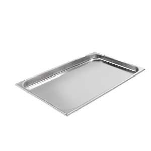 Bac GN 2/1 Lisse Mychef - Profondeur 20 mm quadruple AISI 304