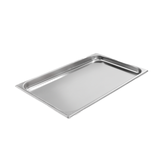 GN 1/1 Smooth Tray - P 65 mm Mychef: Robust stainless steel for a professional kitchen