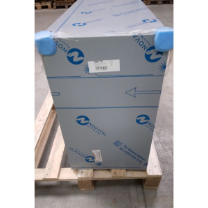 Nerūdijančio plieno sieninė spinta su stumdomomis durimis - L 1400 x P 400 mm - Gastro M