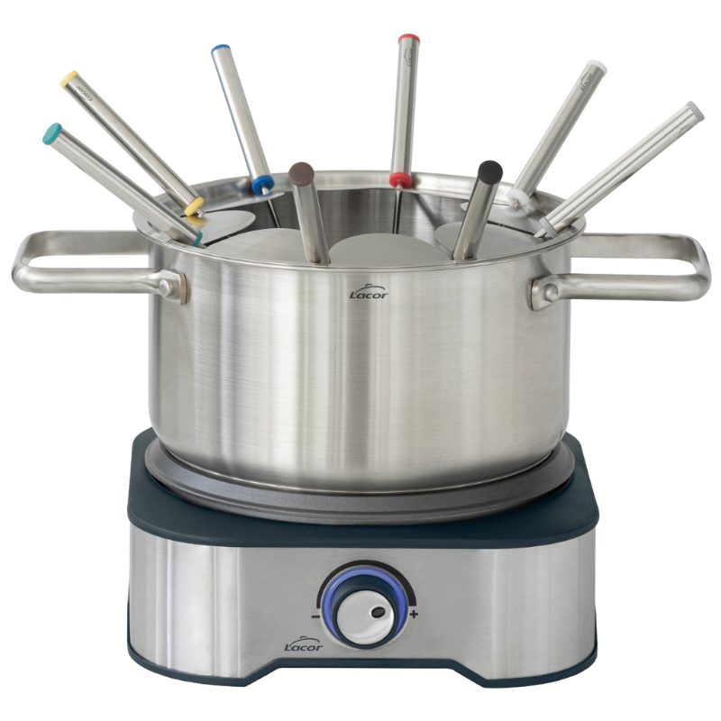 Apparatas fondiu elektrinis nerūdijančio plieno - Grey Plus - 1,2 L Apparatas fondiu elektrinis nerūdijančio plieno - Grey Plus - 1,2 L