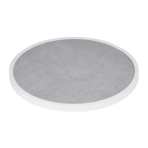 Apvalus grūdinto stiklo stalo paviršius - Ø 580mm - Bolero