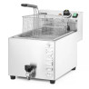 Deep fryer with Drain Tap - 10 L - HENDI