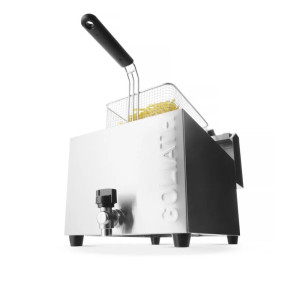 Deep fryer with Drain Tap - 10 L - HENDI
