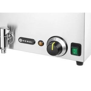 Bain-Marie su išleidimo čiaupu - 3 GN 1/3 - HENDI