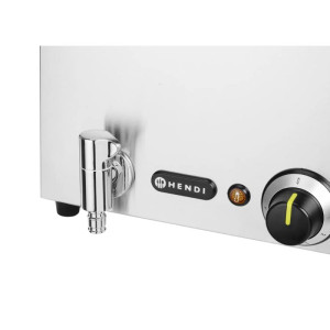 Bain-Marie su išleidimo čiaupu - 3 GN 1/3 - HENDI