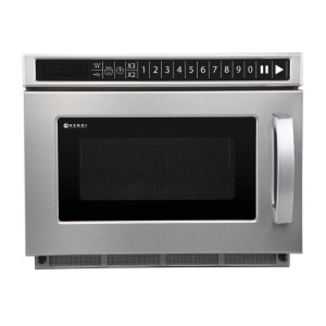 USB programuojama mikrobangų krosnelė 18L - 1800W - HENDI
