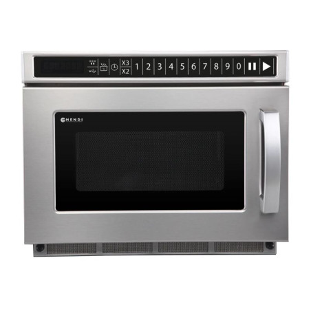USB programuojama mikrobangų krosnelė 18L - 1800W - HENDI