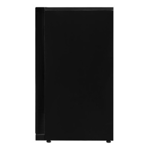 Compact refrigerated back bar with 2 glass doors for restaurant, bar, brewery.