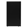 Compact refrigerated back bar with 2 glass doors for restaurant, bar, brewery.