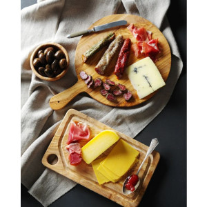 Planšetė patiekimui iš alyvmedžio medienos - 335 x 205 mm - HENDI