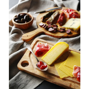 Planšetė patiekimui iš alyvmedžio medienos - 335 x 205 mm - HENDI
