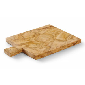 Planšetė patiekimui iš alyvmedžio medienos - 340 x 230 mm -