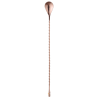 Copper Cocktail Spoon - L 385 mm