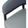 Mėlynos PVC Meridian kėdės - 2 vnt.