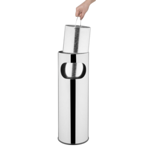 Cilindrinė peleninė šiukšliadėžė - 12 L