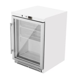 Mini šaldymo spinta su stiklinėmis durimis 170 L 0/+8 °C - Dynasteel