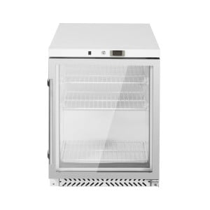 Mini šaldymo spinta su stiklinėmis durimis 170 L 0/+8 °C - Dynasteel