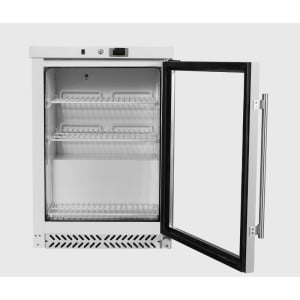 Mini šaldymo spinta su stiklinėmis durimis 170 L 0/+8 °C - Dynasteel