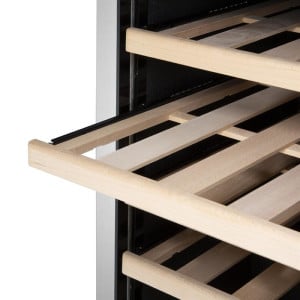 Bi-Zonė Nerūdijančio Plieno Vyno Rūsys - 320 L