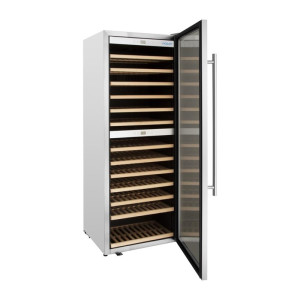 Bi-Zonė Nerūdijančio Plieno Vyno Rūsys - 320 L