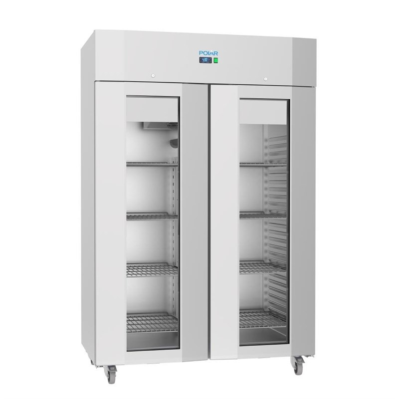 Vitrina šaldytuvas teigiama 2 durų serija U 1400L - Polar Vitrina šaldytuvas teigiama 2 durų serija U 1400L - Polar