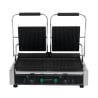 Double Contact Grill with Grooved Plates