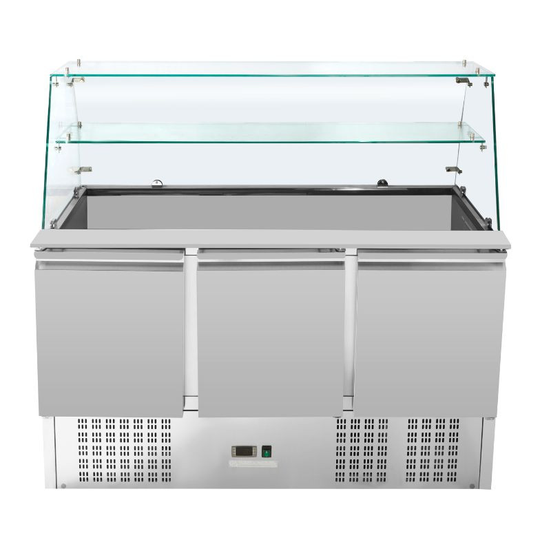 Saladette Šaldytuvas 3 Durys - 368 L - Dynasteel Saladette Šaldytuvas 3 Durys - 368 L - Dynasteel