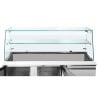 Saladette Šaldytuvas 3 Durys - 368 L - Dynasteel