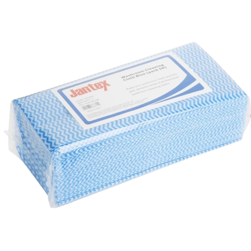 Chiffon de Nettoyage Salle de Bain Bleu - Lot de 50 Chiffon de Nettoyage Salle de Bain Bleu - Lot de 50